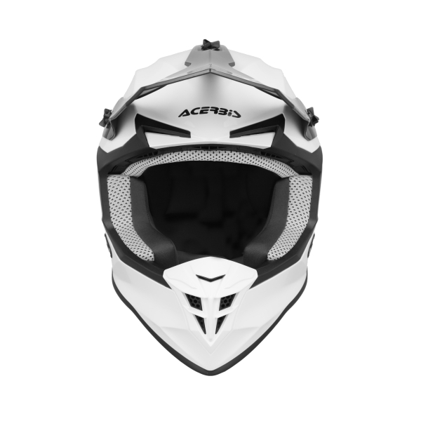 ACERBIS LINEAR 22-06 SOLID COLOR HELMET WHITE 2 XL, 10