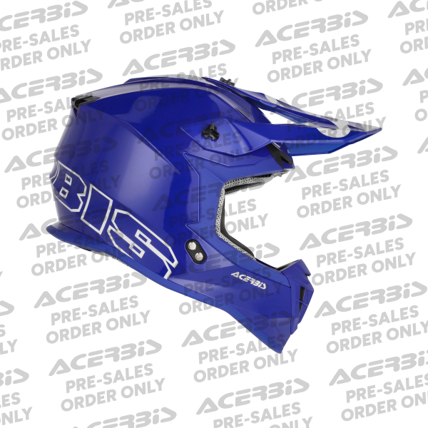 ACERBIS LINEAR 22-06 SOLID COLOR HELMET BLUE XS, 2