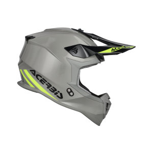 ACERBIS LINEAR 22-06 SOLID COLOR HELMET GREY 2 S, 9