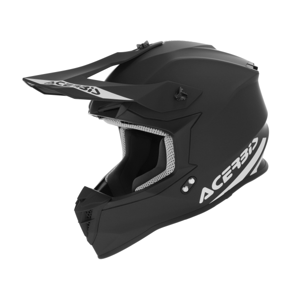 ACERBIS LINEAR 22-06 SOLID COLOR HELMET BLACK 3 XS, 8