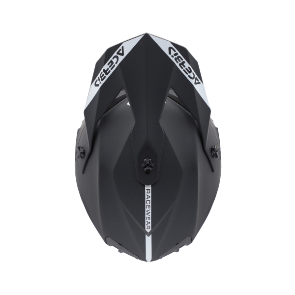 ACERBIS LINEAR 22-06 SOLID COLOR HELMET BLACK 3 S, 2