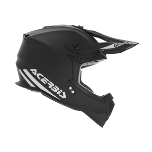ACERBIS LINEAR 22-06 SOLID COLOR HELMET BLACK 3 S, 8