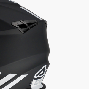 ACERBIS LINEAR 22-06 SOLID COLOR HELMET BLACK 3 L, 8