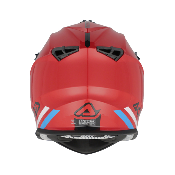 ACERBIS LINEAR 22-06 SOLID COLOR HELMET RED S, 9