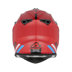 ACERBIS LINEAR 22-06 SOLID COLOR HELMET RED XL, 8