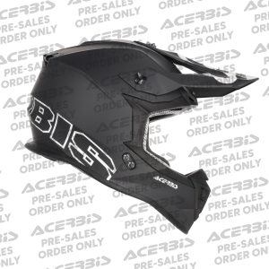 ACERBIS LINEAR 22-06 SOLID COLOR HELMET BLACK/WHITE S, 2