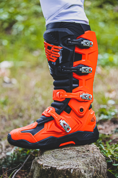 ACERBIS WHOOPS BOOTS ORANGE/BLACK T.39, 9