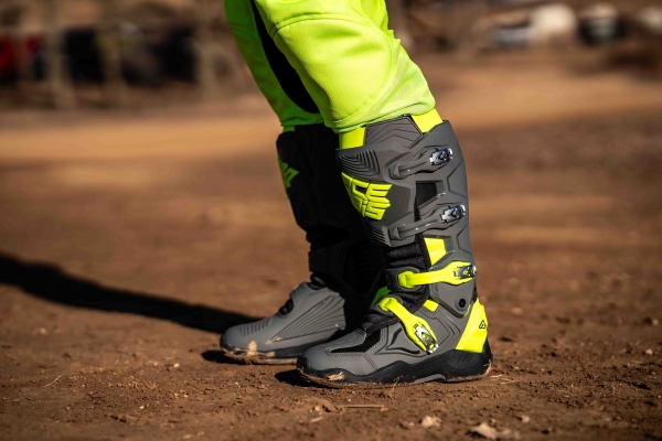 ACERBIS WHOOPS BOOTS GREY/YELLOW T.44, 11