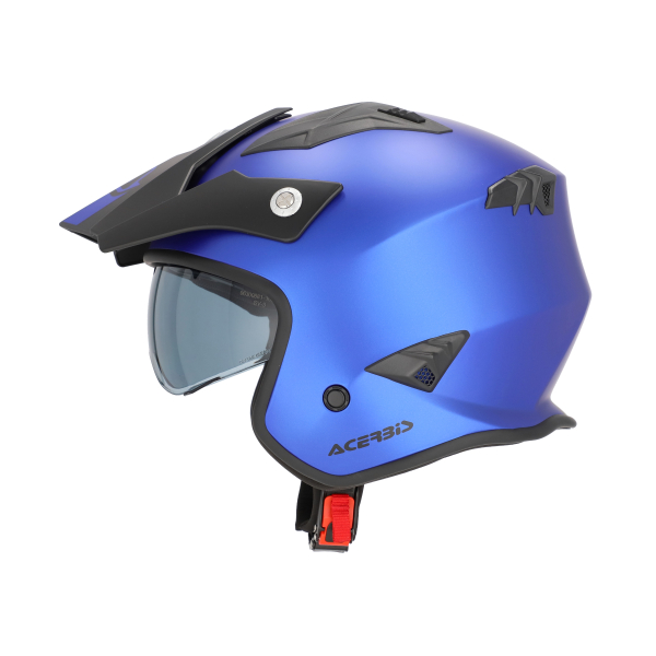 ACERBIS JET ARIA METALLIC HELMET BLUE XS, 5