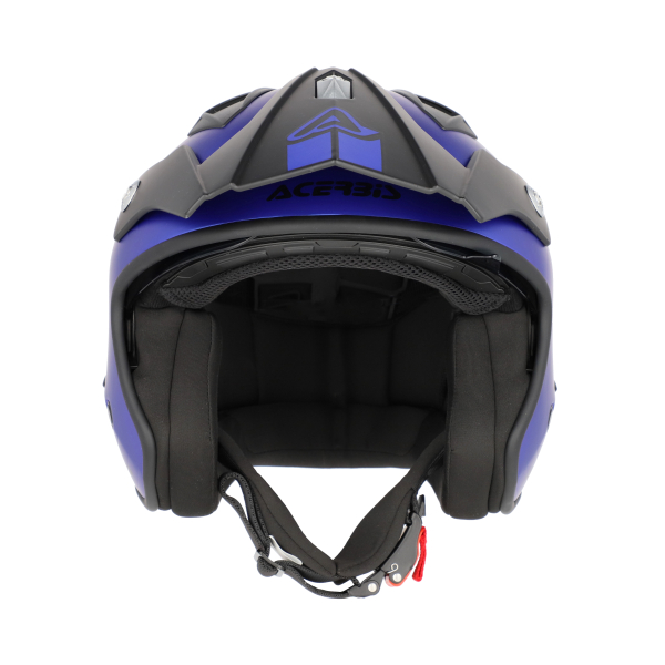 ACERBIS JET ARIA METALLIC HELMET BLUE XS, 7