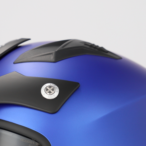 ACERBIS JET ARIA METALLIC HELMET BLUE XS, 11