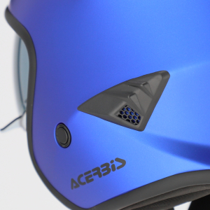 ACERBIS JET ARIA METALLIC HELMET BLUE XS, 8
