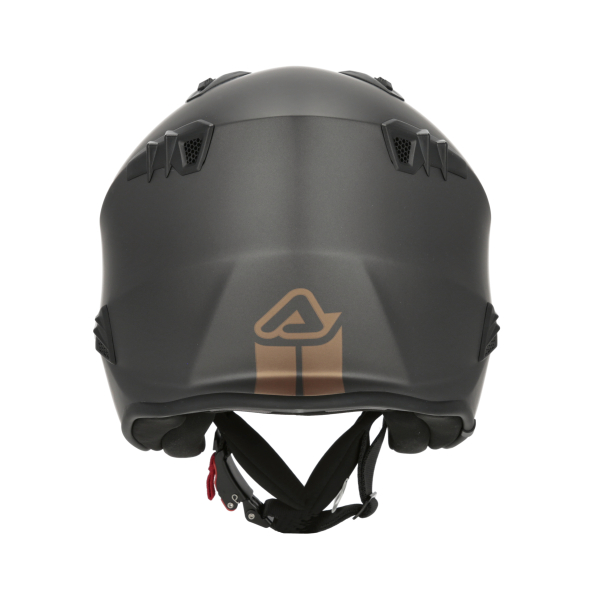 ACERBIS JET ARIA METALLIC HELMET DARK GREY XXL, 2
