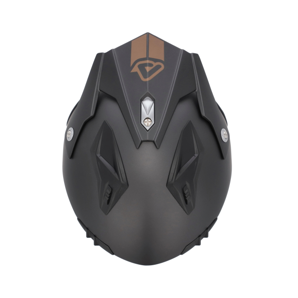 ACERBIS JET ARIA METALLIC HELMET DARK GREY XXL, 5