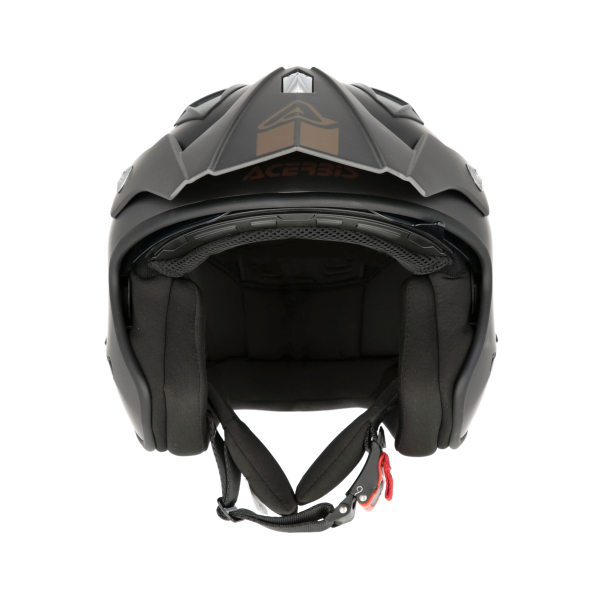 ACERBIS JET ARIA METALLIC HELMET DARK GREY XXL, 10