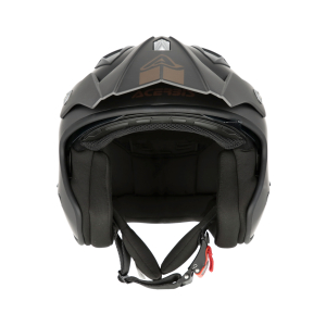 ACERBIS JET ARIA METALLIC HELMET DARK GREY XXL, 10