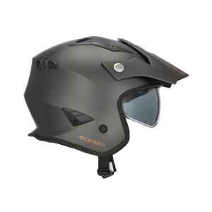 ACERBIS JET ARIA METALLIC HELMET DARK GREY XXL, 11