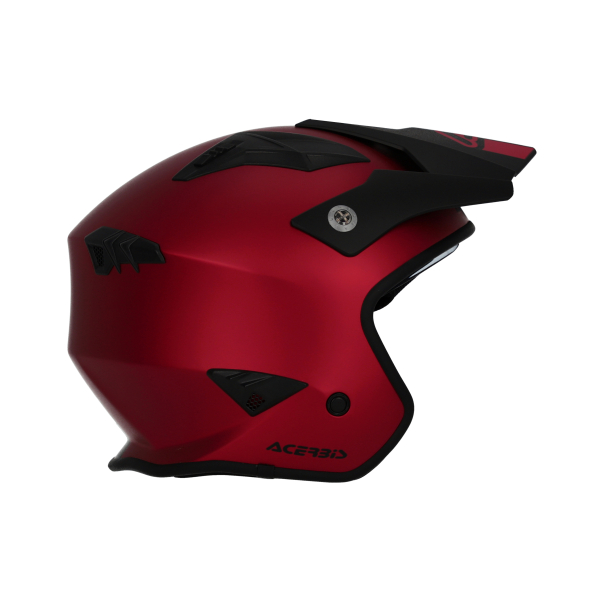 ACERBIS JET ARIA METALLIC HELMET RED XS, 6