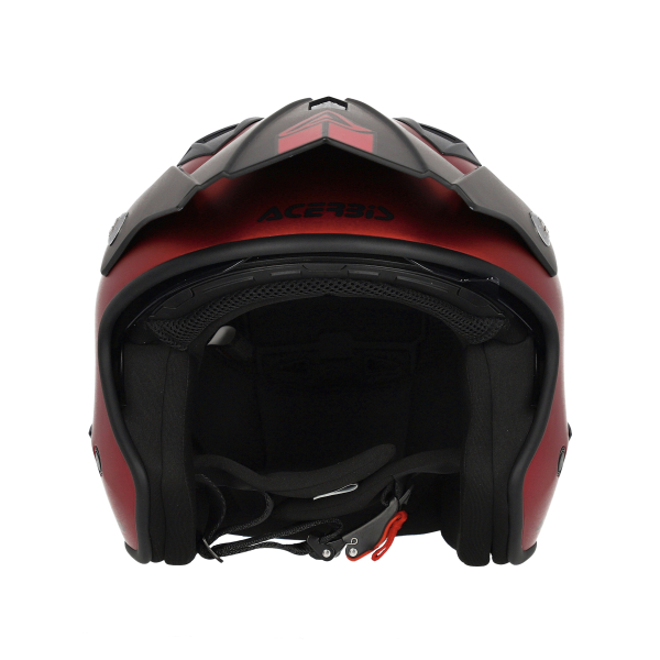ACERBIS JET ARIA METALLIC HELMET RED XS, 7