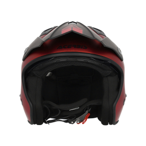 ACERBIS JET ARIA METALLIC HELMET RED XS, 7