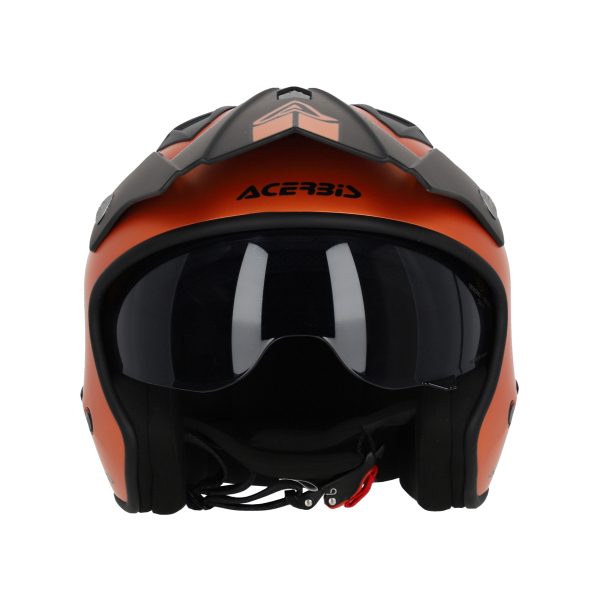 ACERBIS JET ARIA METALLIC HELMET ORANGE/ORANGE XL, 4