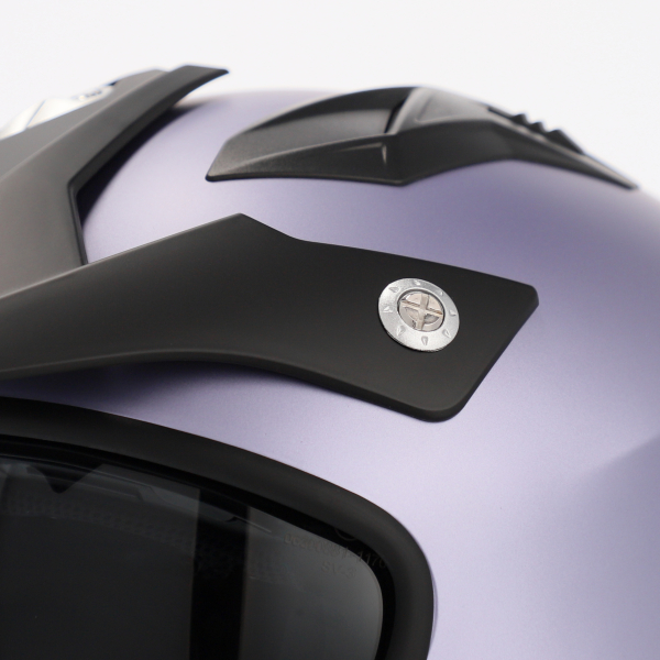 ACERBIS JET ARIA METALLIC HELMET PURPLE S, 5