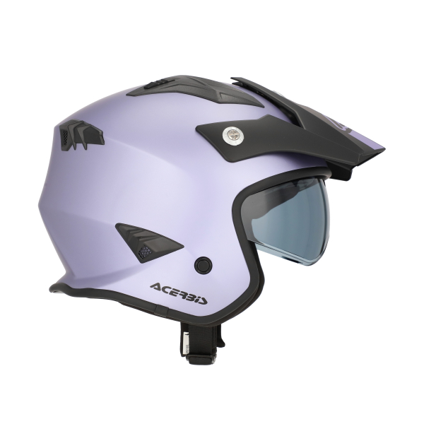ACERBIS JET ARIA METALLIC HELMET PURPLE XXL, 2