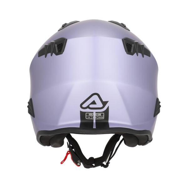ACERBIS JET ARIA METALLIC HELMET PURPLE XXL, 4