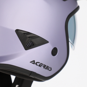 ACERBIS JET ARIA METALLIC HELMET PURPLE XXL, 9