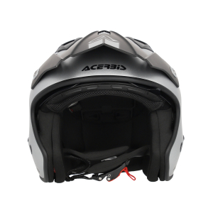 ACERBIS JET ARIA METALLIC HELMET SILVER M, 6