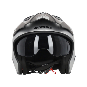 ACERBIS JET ARIA METALLIC HELMET SILVER L, 4
