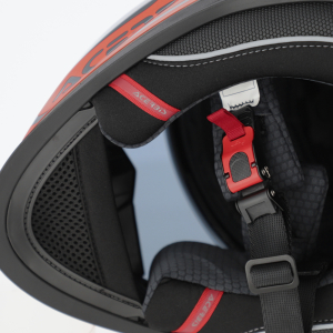 ACERBIS X-WAY GRAPHIC HELMET ORANGE/GREY S, 8