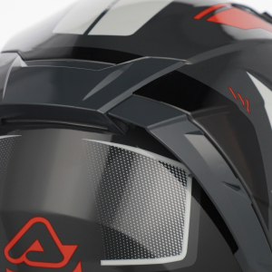 ACERBIS X-WAY GRAPHIC HELMET ORANGE/GREY S, 12