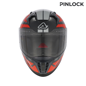 ACERBIS X-WAY GRAPHIC HELMET ORANGE/GREY L, 3