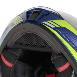 ACERBIS X-WAY GRAPHIC HELMET BLUE/YELLOW M, 12