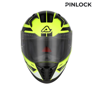 ACERBIS X-WAY GRAPHIC HELMET GIALLO FLUO/NERO XS, 9