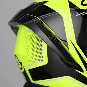 ACERBIS X-WAY GRAPHIC HELMET GIALLO FLUO/NERO XS, 11