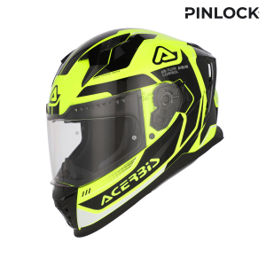 ACERBIS X-WAY GRAPHIC HELMET GIALLO FLUO/NERO XS, 13