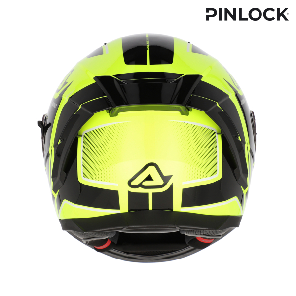 ACERBIS X-WAY GRAPHIC HELMET GIALLO FLUO/NERO M, 8