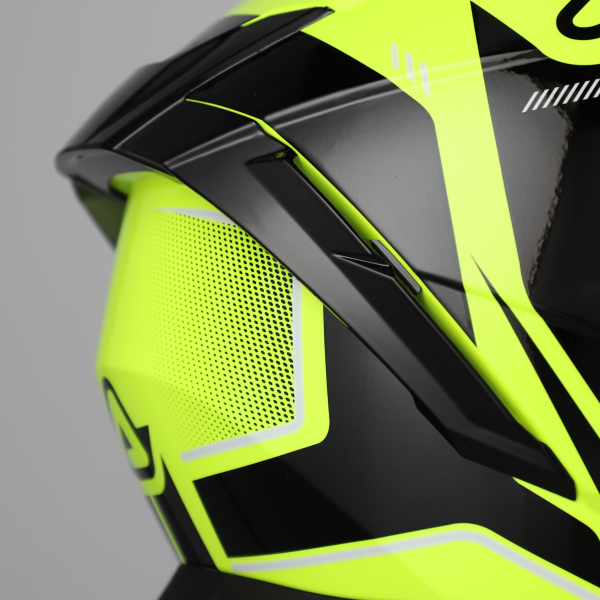 ACERBIS X-WAY GRAPHIC HELMET GIALLO FLUO/NERO M, 11