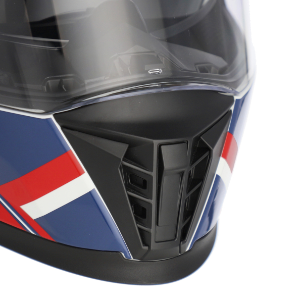 ACERBIS X-WAY GRAPHIC HELMET WHITE/BLUE/RED S, 8