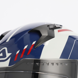 ACERBIS X-WAY GRAPHIC HELMET WHITE/BLUE/RED S, 5