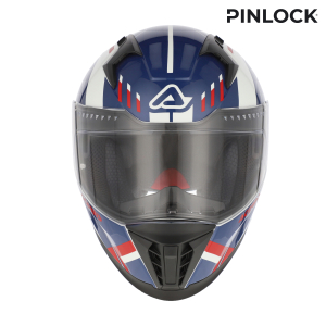 ACERBIS X-WAY GRAPHIC HELMET WHITE/BLUE/RED S, 7