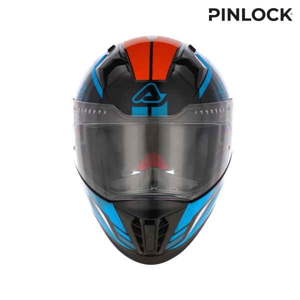 ACERBIS X-WAY GRAPHIC HELMET BLUE/ORANGE L, 11