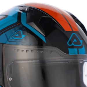 ACERBIS X-WAY GRAPHIC HELMET BLUE/ORANGE L, 4
