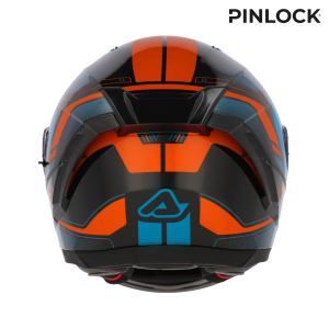 ACERBIS X-WAY GRAPHIC HELMET BLUE/ORANGE L, 8