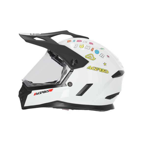 ACERBIS RIDER JUNIOR HELMET WHITE T56, 2