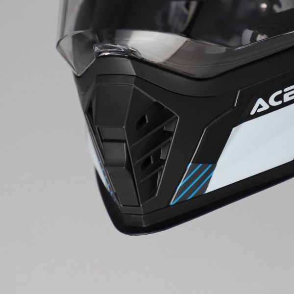 ACERBIS RIDER JUNIOR HELMET BLACK/FLUO YELLOW T56, 2