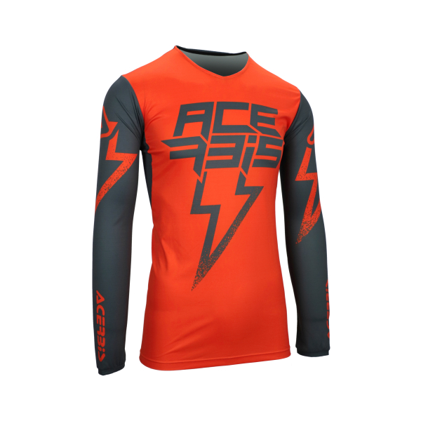 ACERBIS JERSEY X-FLEX BLIZZARD ORANGE/GREY XXL, 5