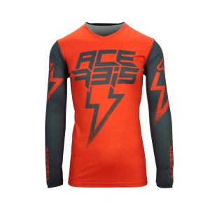 ACERBIS JERSEY X-FLEX BLIZZARD ORANGE/GREY XXL, 6
